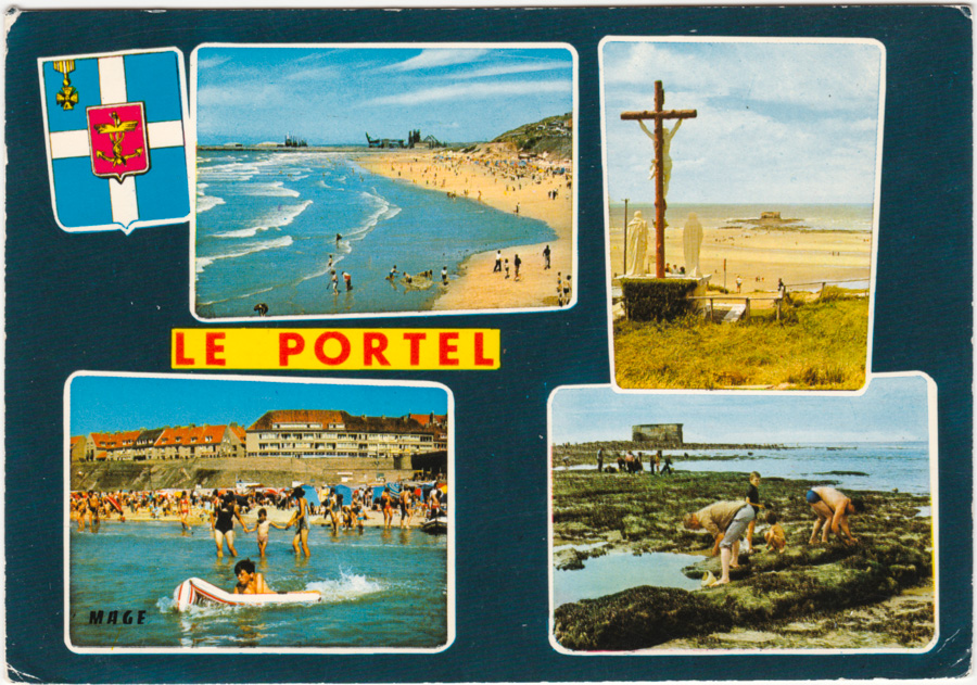 Carte postale 6241.NC.2 - LE PORTEL (62 - Pas-de-Calais) Editions MAGE