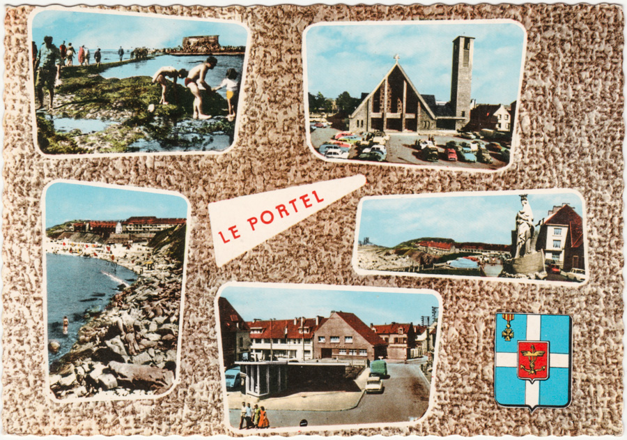 Carte postale LE PORTEL (62 - Pas-de-Calais) Editions MAGE
