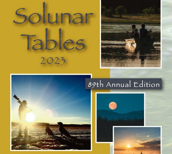 Solunar tables 2023 - John Alden Knight’s original